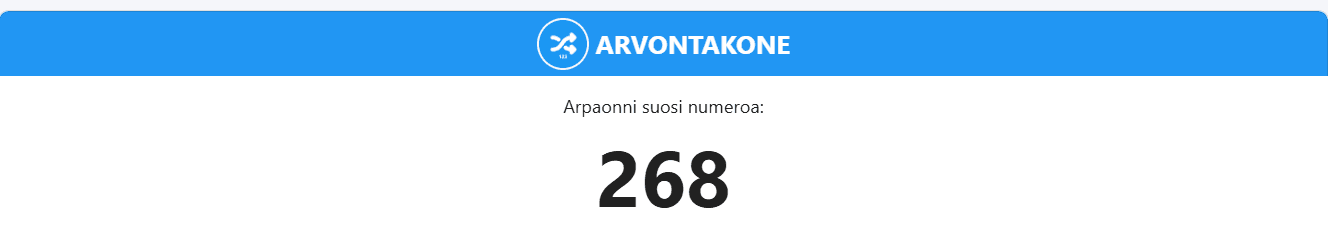 arvonnan tulos