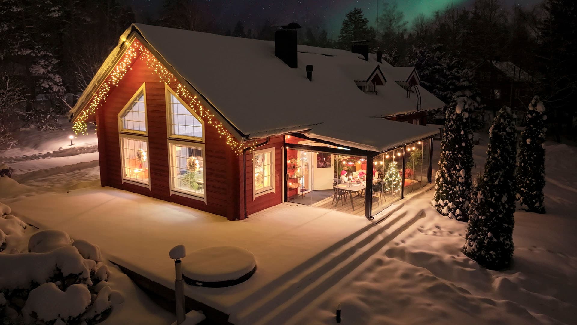 Terassilasituksella viihtyisä ja monikäyttöinen tila myös kylmälle vuodenajalle