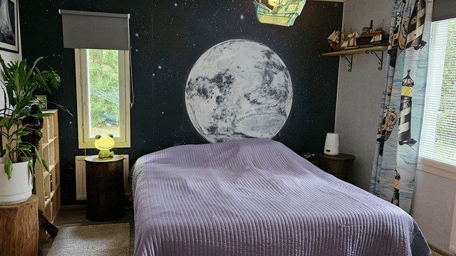 Arja Pollari HH makuuhuone