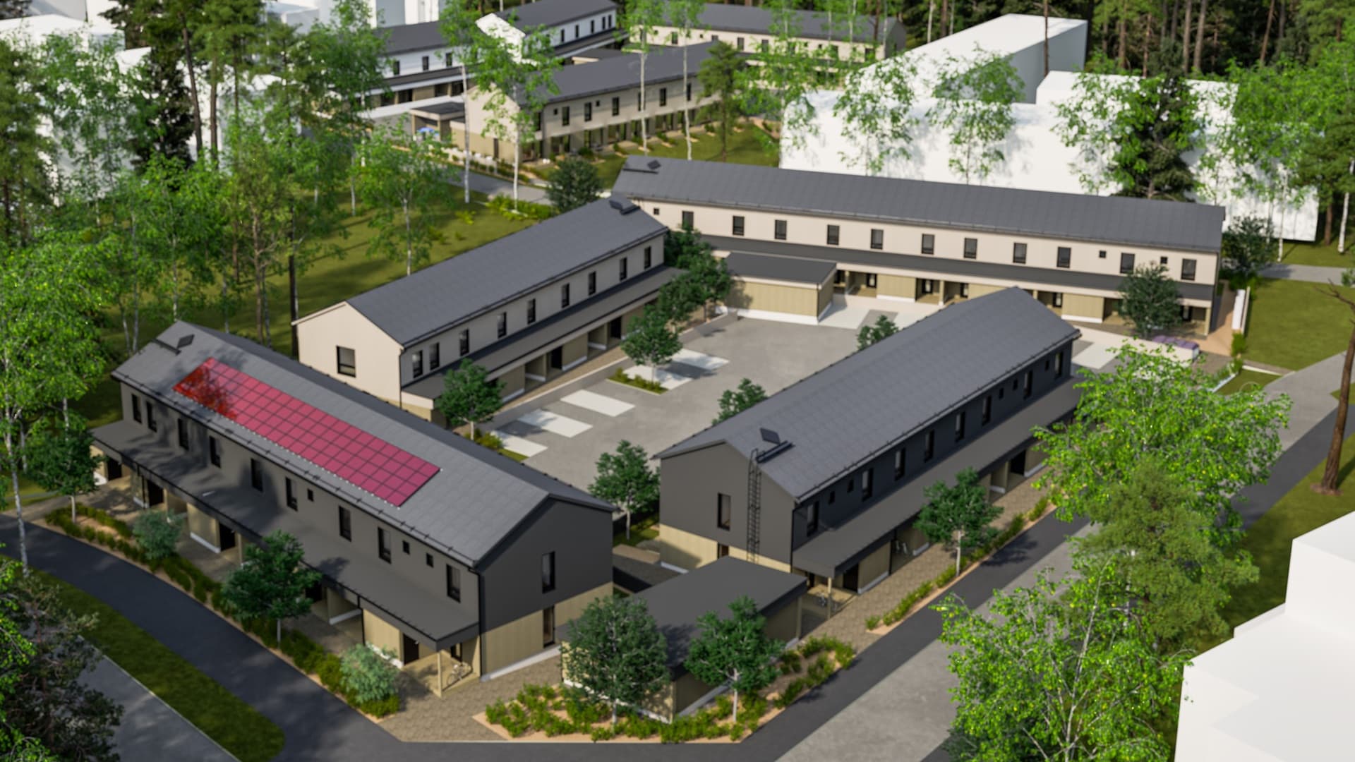 Kastelli ja Novus Family Homes rakentavat 65 energiatehokasta vuokrakotia Espooseen