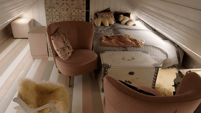 Hurmaavin Huone Kirppu lasten makuuhuone