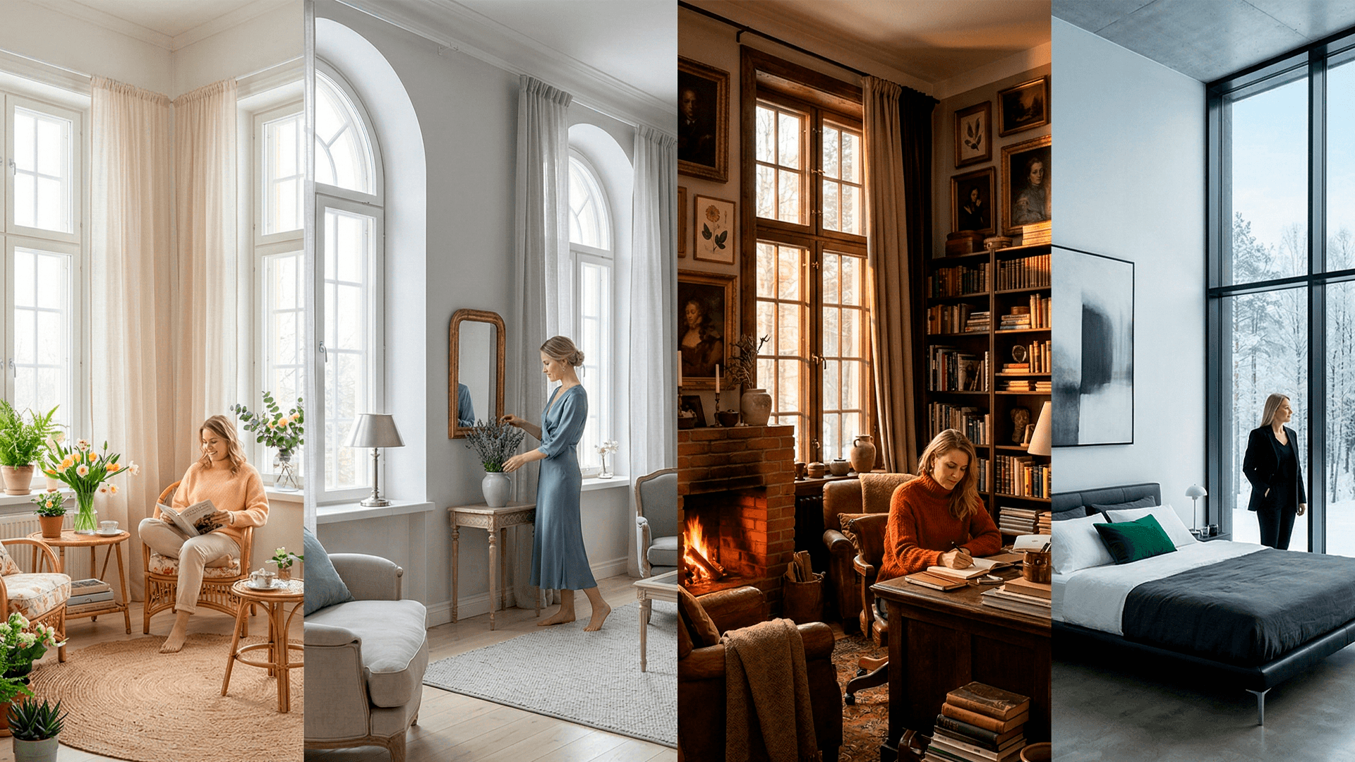 Mikä sisustuspersoona olet? Testi paljastaa, millainen sisustustyyli tuntuu oikeasti omalta